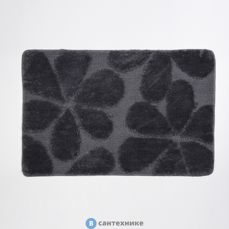 Коврик WasserKRAFT Diemel BM-2212 Charcoal Gray для ванной