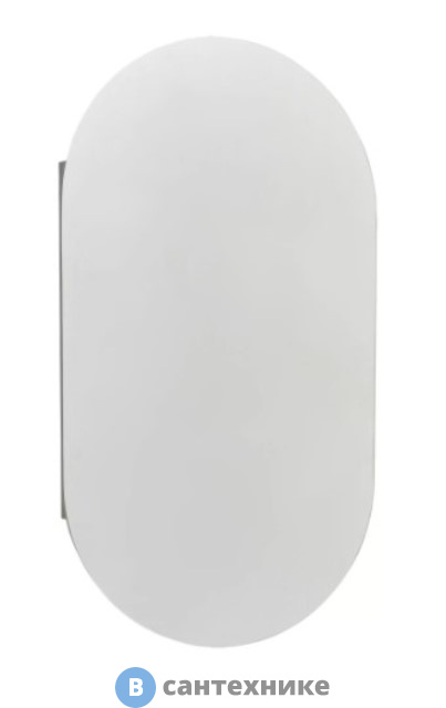 Зеркальный шкаф Акватон Оливия 50 R 1A254502OL010 Белый глянцевый (1A254502OL010)
