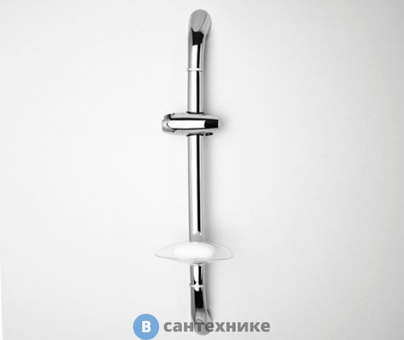 Душевой гарнитур WasserKRAFT A006 68 см нержавеющая сталь, хромоникелевое покрытие