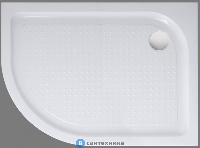 Душевой поддон BelBagno TRAY-BB-RH-120/80-550-15-W-R (1200х800х150)