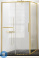 картинка Душевой уголок Vincea Slim Soft VSR-1SS9012CLG, 1200*900, брашированное золото, стекло прозрачное, без поддона