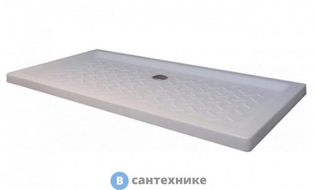 Душевой поддон RGW CR-147 /прямоугол. керамический 70*140*10 (19170374-01), без сифона