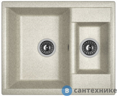 картинка Кухонная мойка Dr. Gans Астра 620 К, серый СМс (25.065.D0620.408)