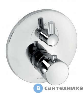 картинка Смеситель Kludi 528300575 BALANCE встраиваемый для ванны и душа с термостатом