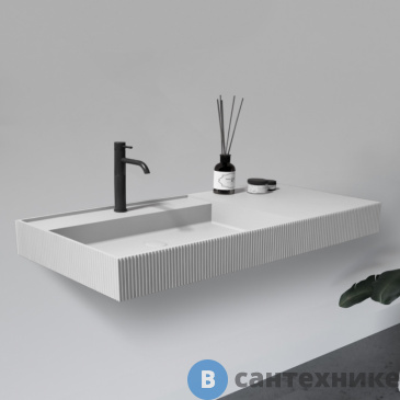 картинка Раковина подвесная ABBER Stein AS2628 белая матовая