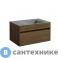 картинка Тумба под раковину Vincea Chiara 800 подвесная, 1 выкатной ящик soft-close, T. Oak (VMC-2C800TO)