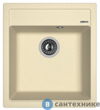 картинка Кухонная мойка FLORENTINA Липси 460, шампань FS (20.280.B0460.202)
