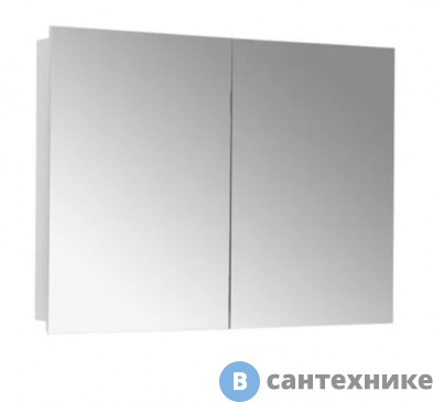 картинка Акватон Зеркальный шкаф Лондри 100 (1A267302LH010)