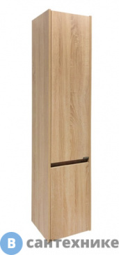 картинка Шкаф-колонна Comforty Тромсе-35 дуб сонома