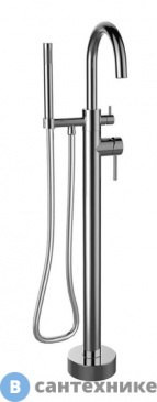 картинка Смеситель Paini 78CR136LM Cox напольная система для ванны, хром