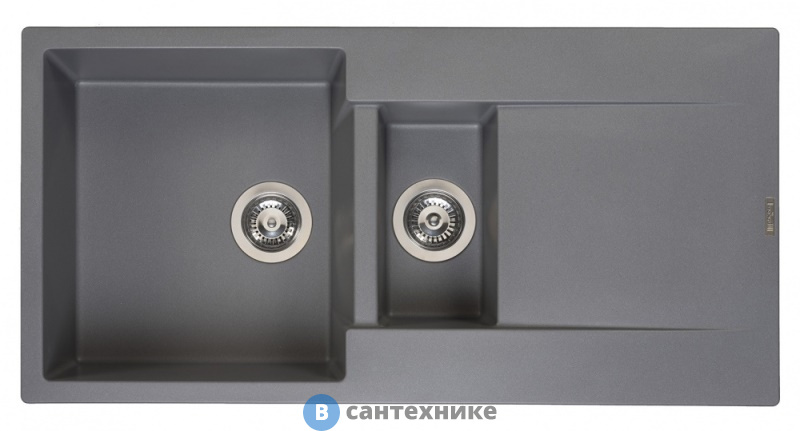 Кухонная мойка Reginox Amsterdam 15 Grey Silvery 3,5" (R30974)