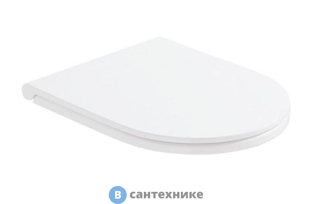 Сиденье GLOBO Forty3 быстросъемное для унитаза FOS04/FOS06/FO003, duroplast, цвет белый/хром, микролифт (FOR22BI/cr)