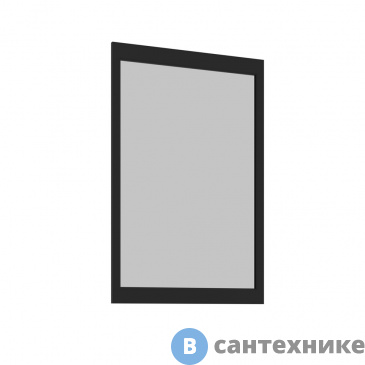 картинка Зеркало ORKA Lodi 66 черный матовый