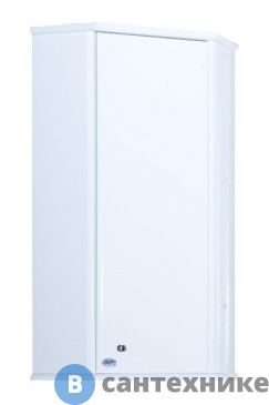 картинка Шкаф Bellezza Лилия-34*34 угловой подвесной белый лев./прав. (4642403220010) /7463/