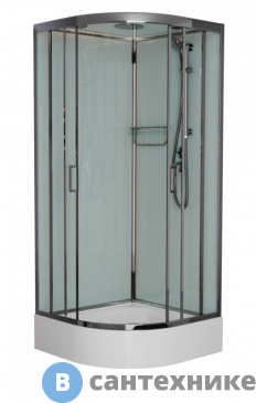 картинка Душевая кабина Frank F400/1 Brilliant средний поддон