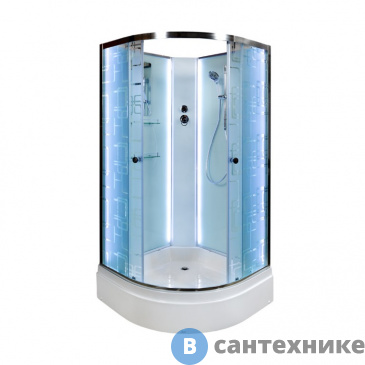 картинка Душевая кабина Deto EM2780N LED