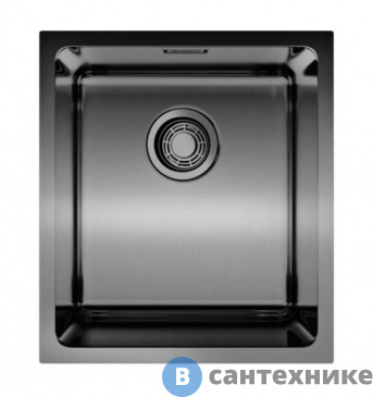 картинка Кухонная мойка OMOIKIRI Tadzava 39-U-GM нерж.сталь/вороненая сталь (4993079)