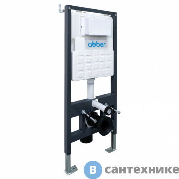 картинка Инсталляция ABBER AC0105 для подвесного унитаза, без кнопки
