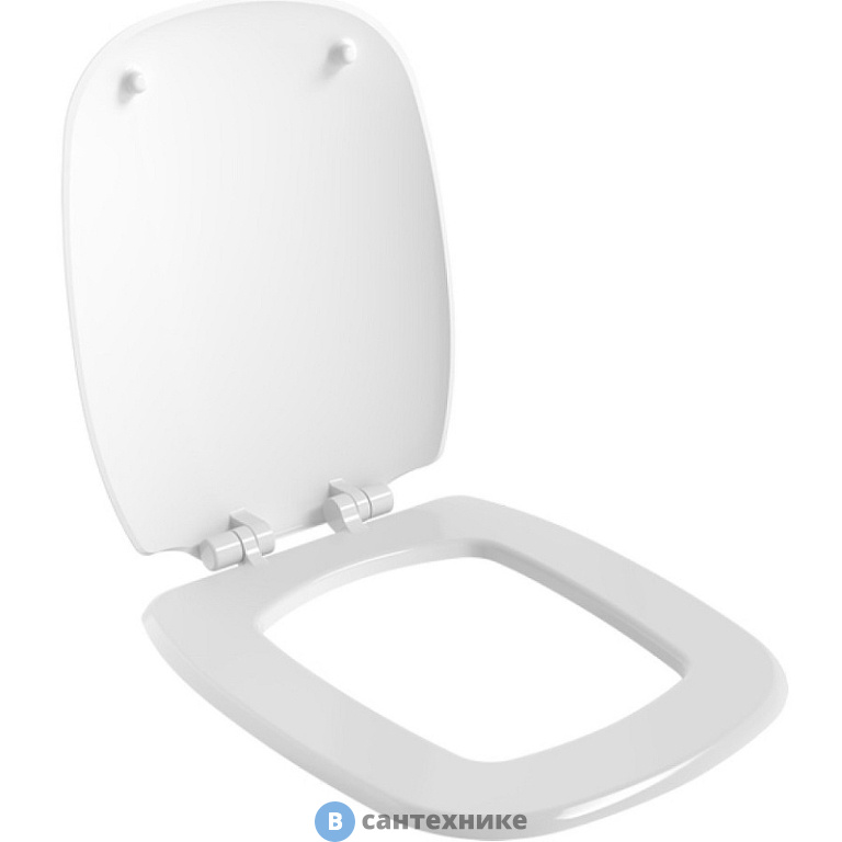 Сиденье д/унитаза Ambassador Diamond 122T20001 (толстое) белое