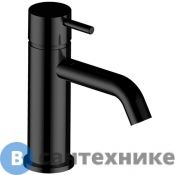 Смеситель CISAL Less New однорычажный для раковины, без донного клапана, чёрный (LN00054040)