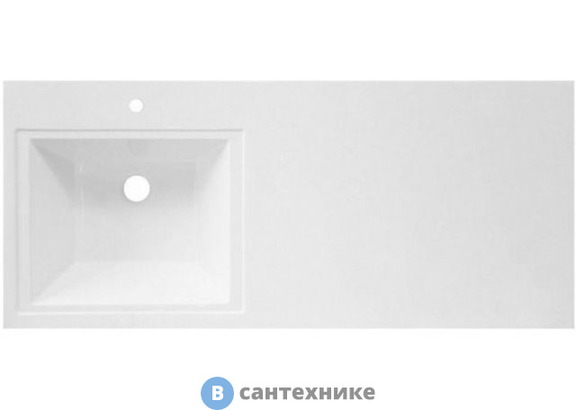 Раковина BelBagno BB1200/480-LV-MR-L (1203x480x156)