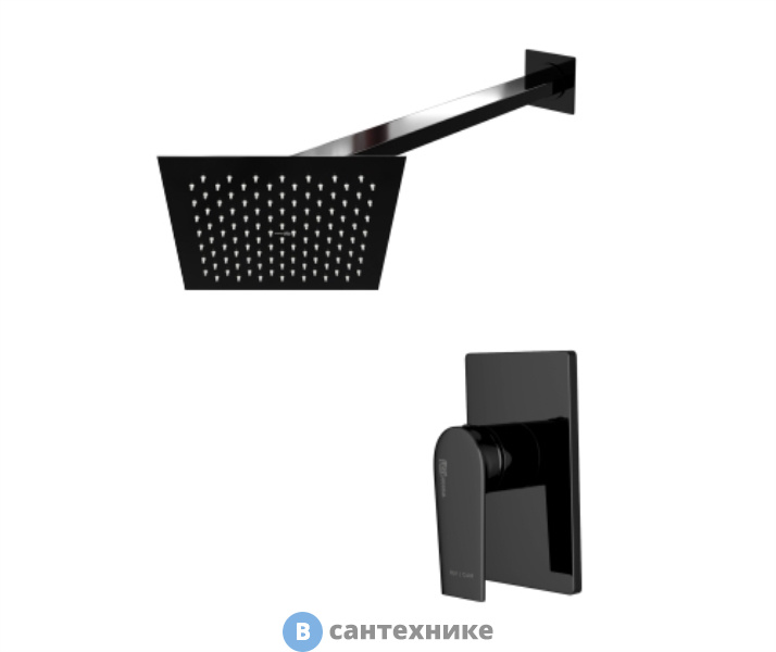 Душевая система WasserKRAFT A66181 для душа с верхней душевой насадкой