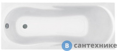 картинка Ванна акриловая Roca UNO 170х75 (ZRU9302870) прямоугольная, без ножек и сифона