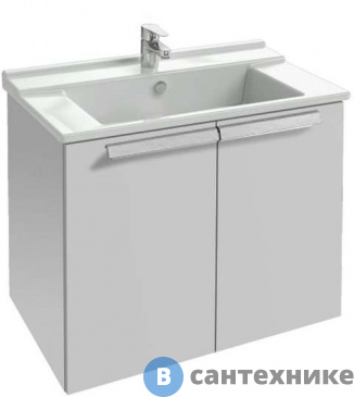 картинка Тумба под раковину Jacob Delafon STRUKTURA EB1281-N18 белый (77х47х56)