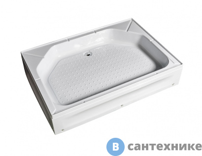 картинка Душевой поддон WEMOR 120/80/24 S прямоугольный 1200*800*240 мм (10000000259)
