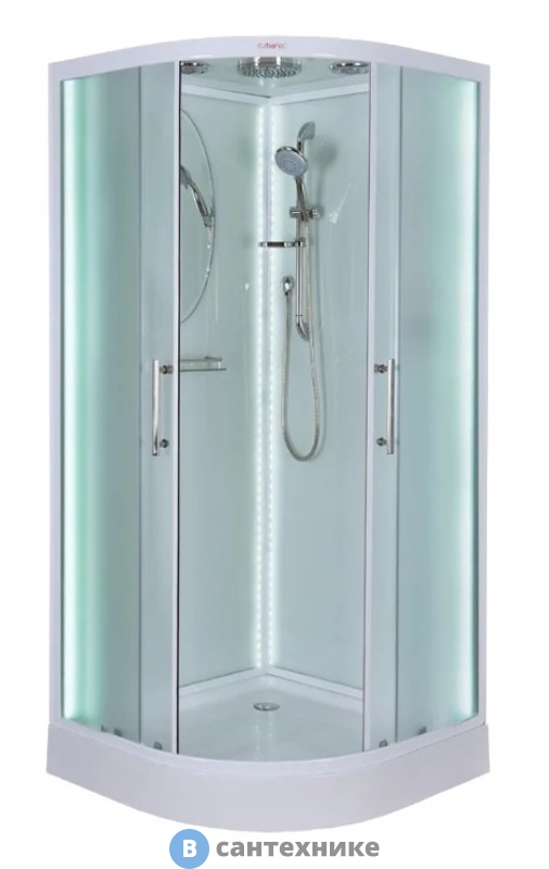 Душевая кабина ESBANO ES-L100CR (100х100х210)