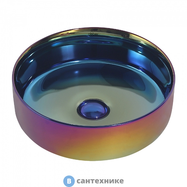 Раковина ABBER Bequem AC2108Regen хамелеон накладная