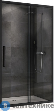 картинка Душевая дверь ABBER Schwarzer Diamant AG30120BH