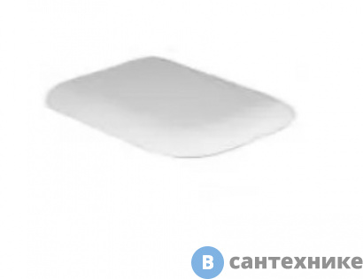 картинка Сиденье AZZURRA PRUA для унитаза, цвет белый/хром (микролифт) (PRU1800/F bi/cr)