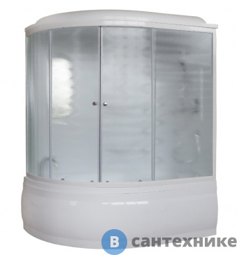 картинка Душевая кабина Royal Bath RB 140ALP- C R 1400x950x2250 (матовое)