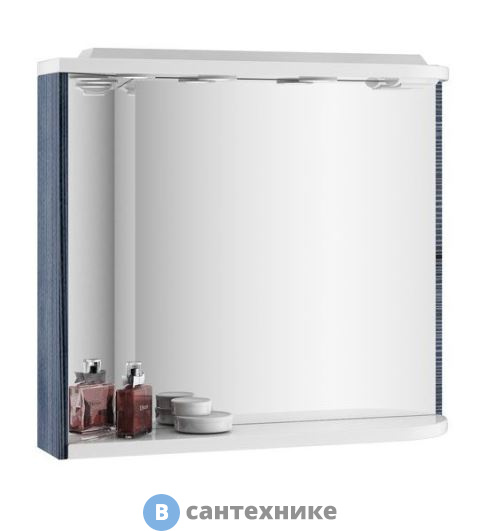 Зеркало Ravak M 960 L береза/белая с полкой (X000000158)