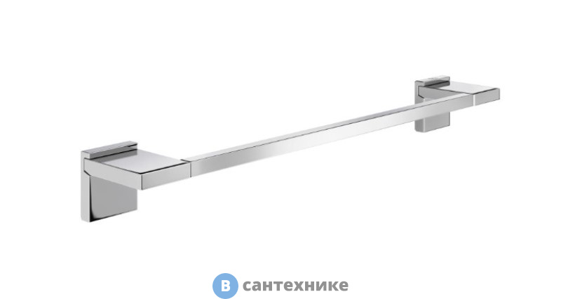 Полотенцедержатель Roca 816846001 Rubik 400, хромированный глянцевый