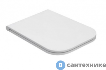 картинка Сиденье GLOBO Stone для унитазов 52см STS03/ST004/STS05/ST002, цвет белый (микролифт) (ST022.BI/cr)