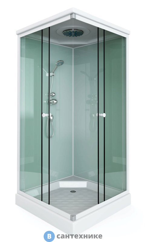 Душевая кабина Arcus S-43 (100x100) матовое стекло