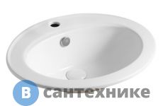 Раковина AZARIO AZ-T808 встраеваемая 565*490*205 мм