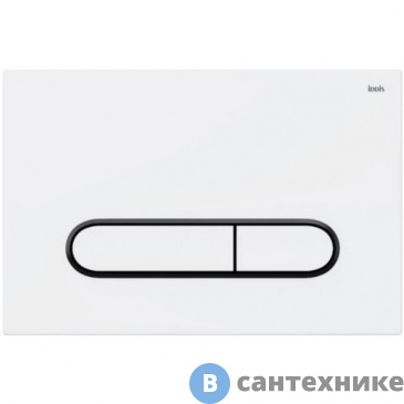 картинка Клавиша смыва IDDIS Unifix UNI01WBi77 универсальная, белая
