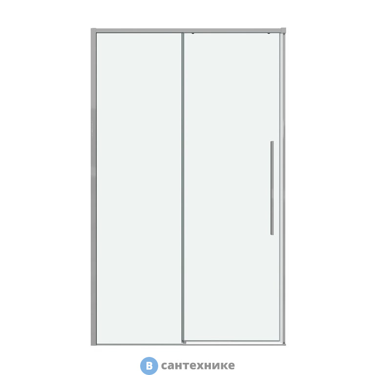 Дверь в нишу Grossman 100.K33.01.140.10.00 Galaxy (140*195) хром, стекло прозрачное