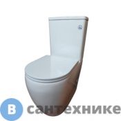 Унитаз-компакт Bolu Oviedo BL-34A2157 безободковый с ультратонким сиденьем с микролифтом