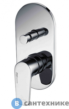 картинка Смеситель WasserKRAFT Dill 6161 для ванны и душа