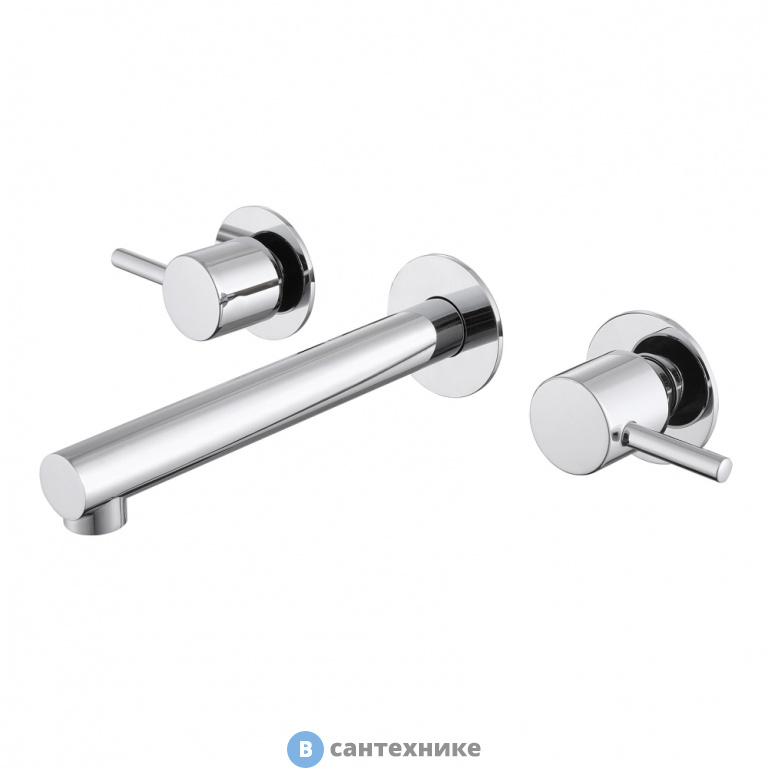 Смеситель ABBER Emotion AF88121 скрытого монтажа для раковины, хром