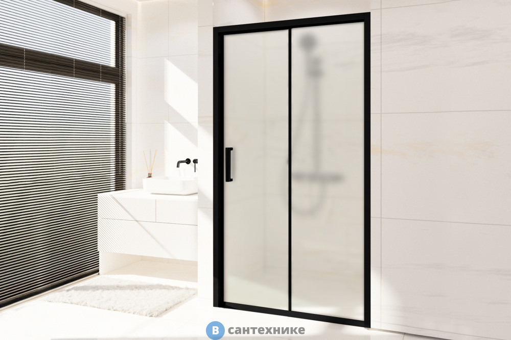 Душевая дверь Royal Bath ACCORD RB HS-C-BL 120x200 (матовое) (RB120HS-C-BL)