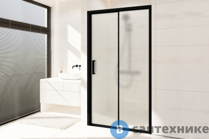 картинка Душевая дверь Royal Bath ACCORD RB HS-C-BL 120x200 (матовое) (RB120HS-C-BL)