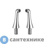 Ножка Gattoni Accessori (1 шт) для монтажа смесителя на борт ванны, н125мм, хром/ (требуется 2 шт.) (1544/00C0cr)
