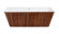 Акриловая ванна Lagard VELA Brown Wood