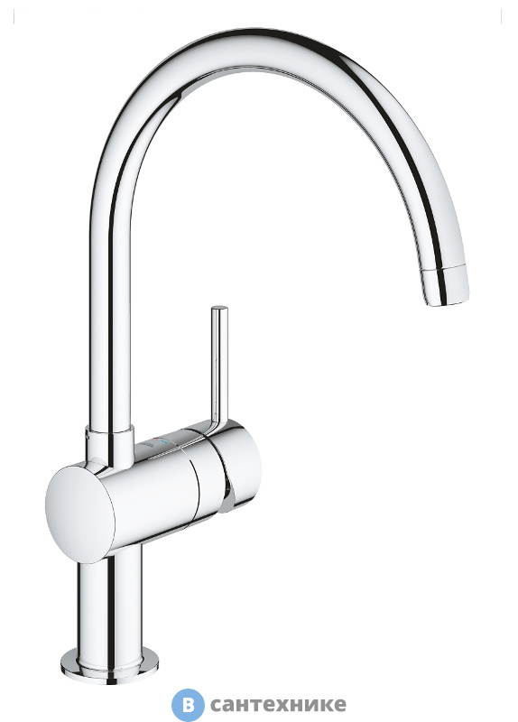 Смеситель Grohe 32917000 Minta однорычажный для мойки