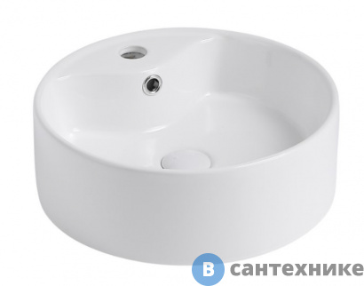 картинка Раковина ABBER Bequem AC2104 накладная белая